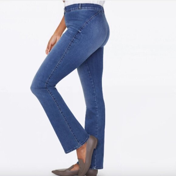 NYDJ Barbara Bootcut Jeans in Meloy Wash - Picture 2 of 15